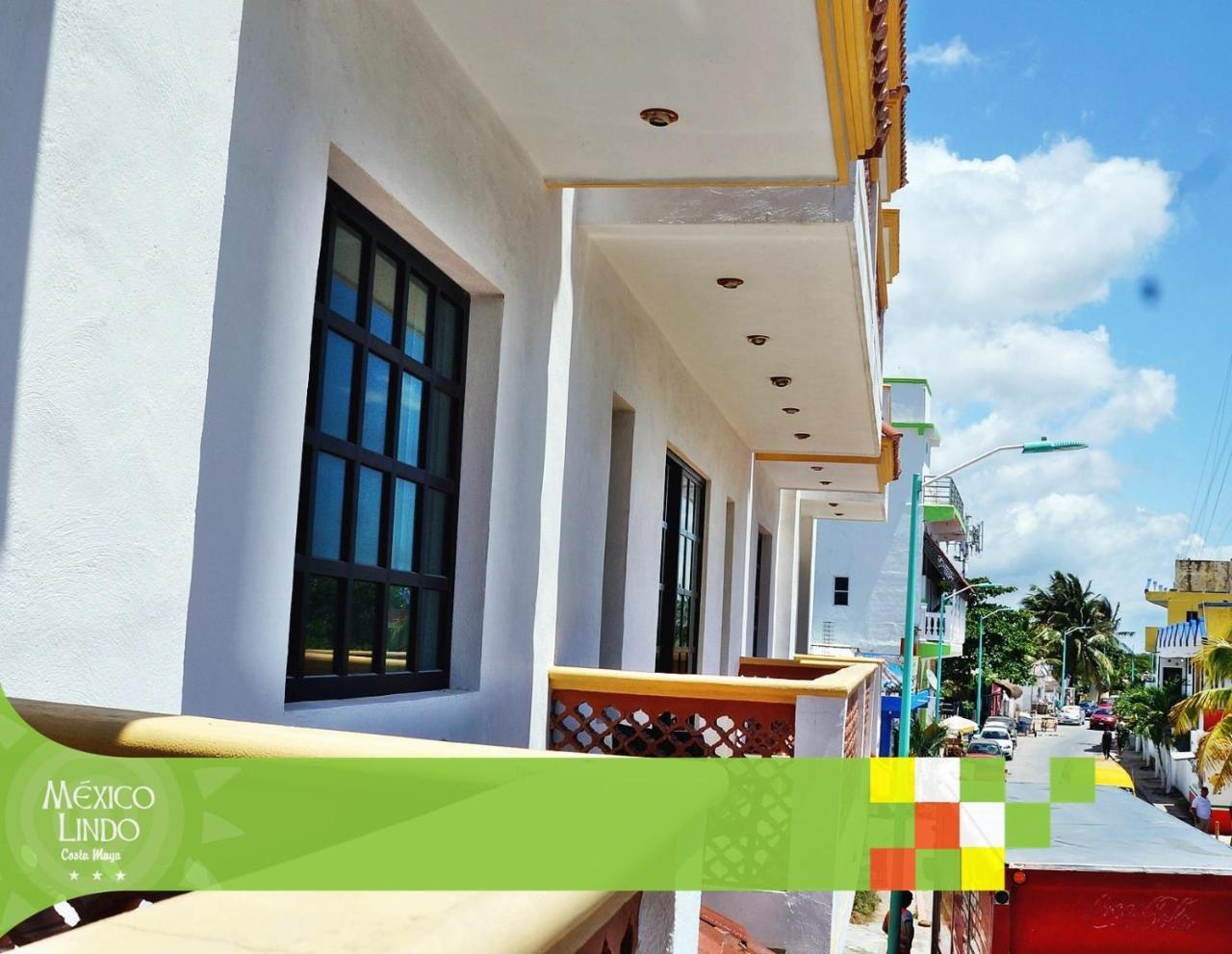 Hotel Mexico Lindo Mahahual Exterior photo